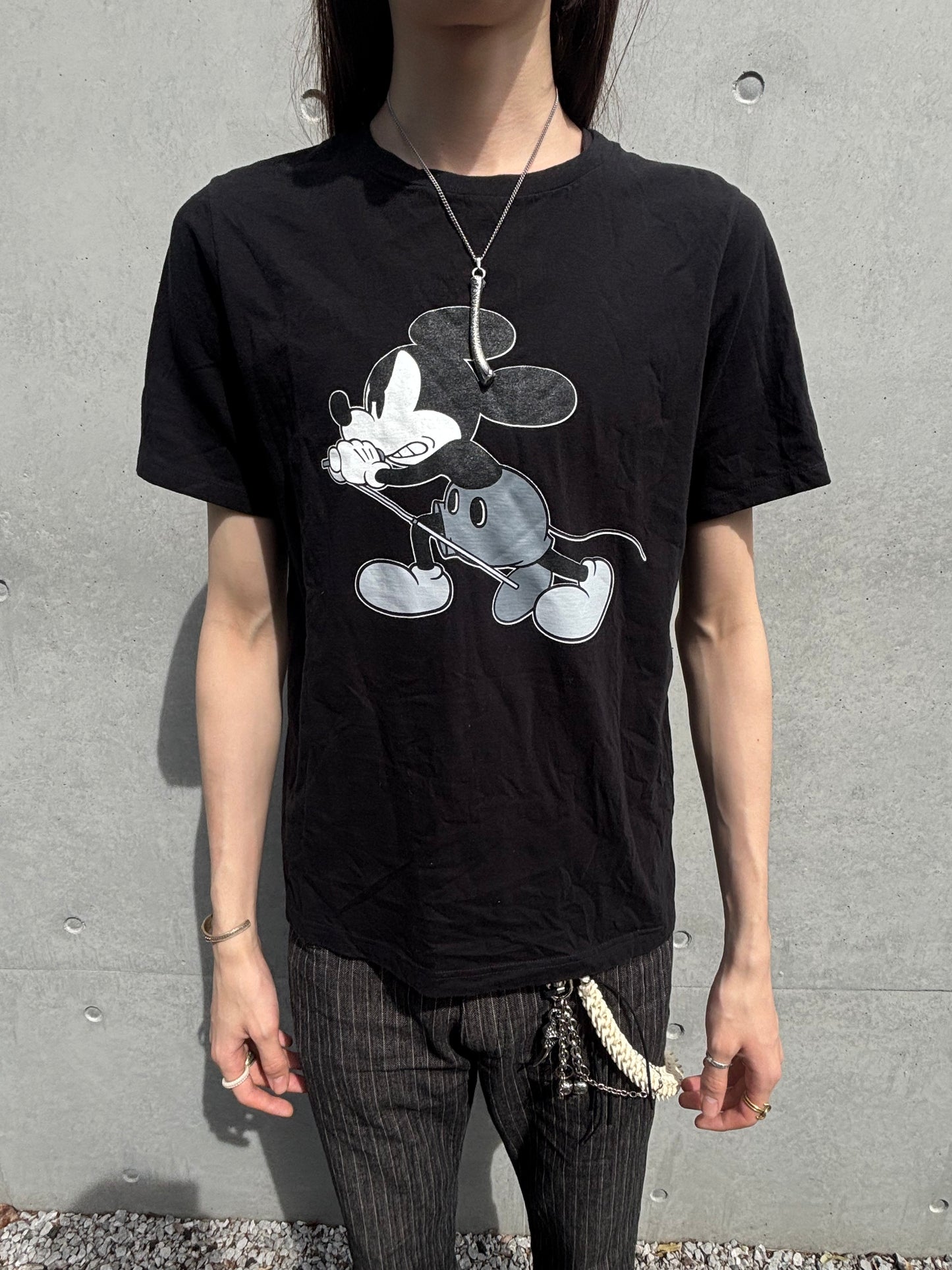 Number (N)ine Angry Mickey Tee (M)