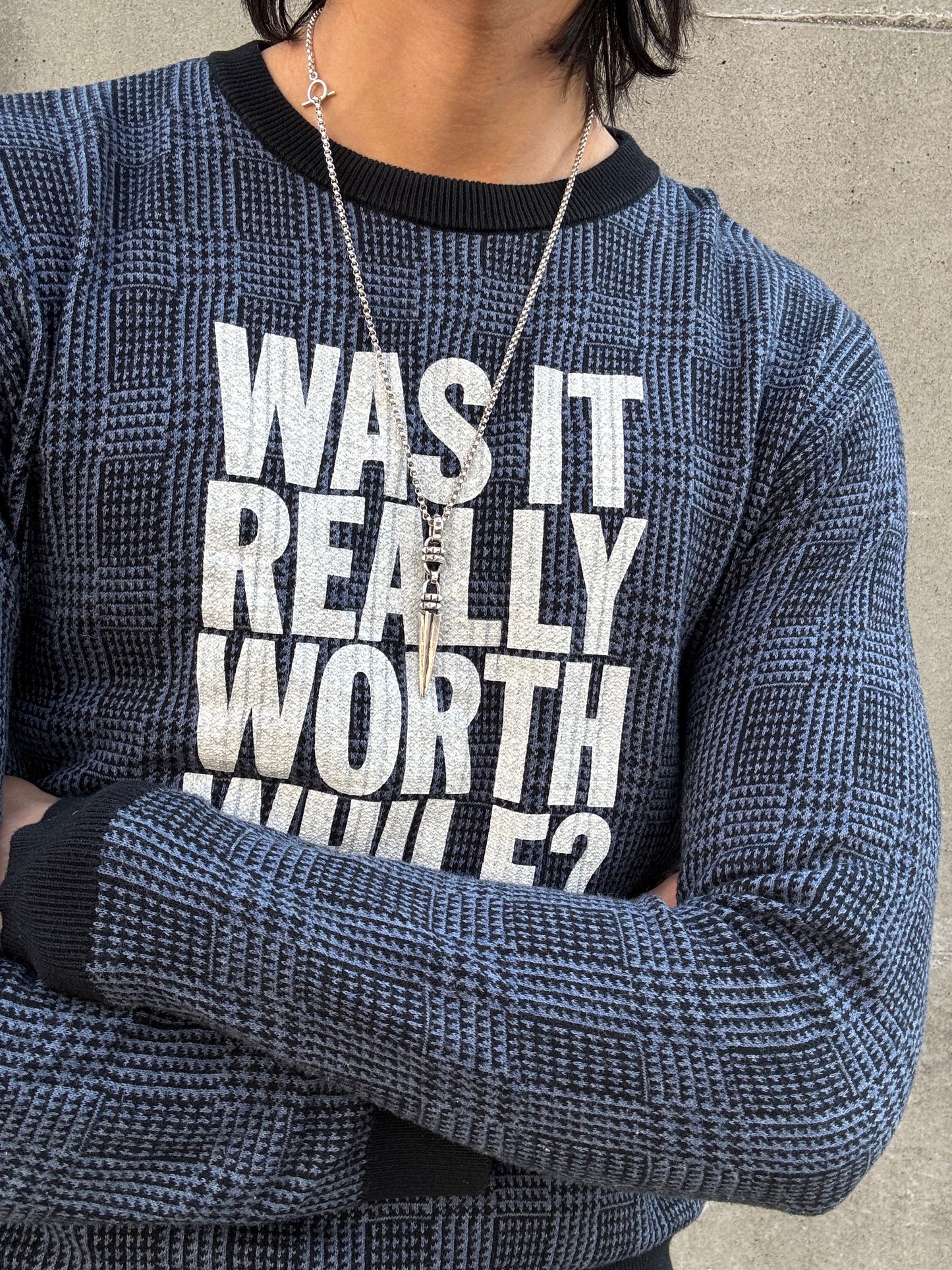 Hysteric Glamour Was It Really Worth It Sweater (S)