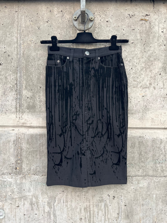 AW/98 Jean Paul Gaultier „Vampyre“ Blood Drip Skirt (XS)