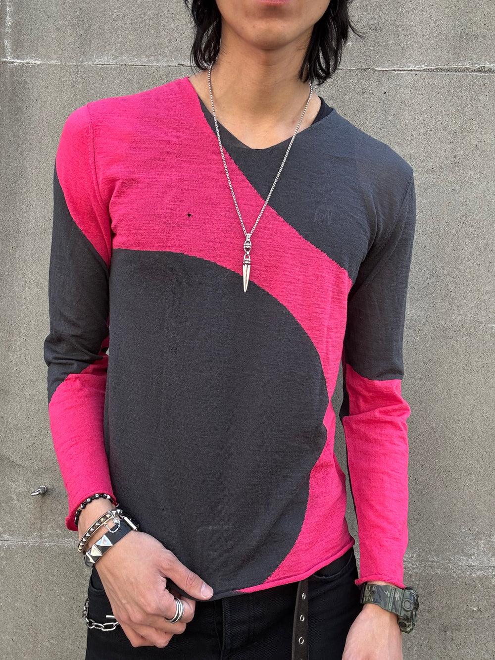 Comme Des Garçons AW2000 Multi Colour Sweater (M)