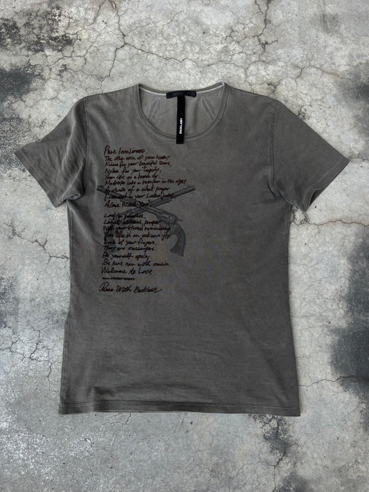 Roar Guns x Isamu Katayama Backlash Velvet Printed Tee (L)