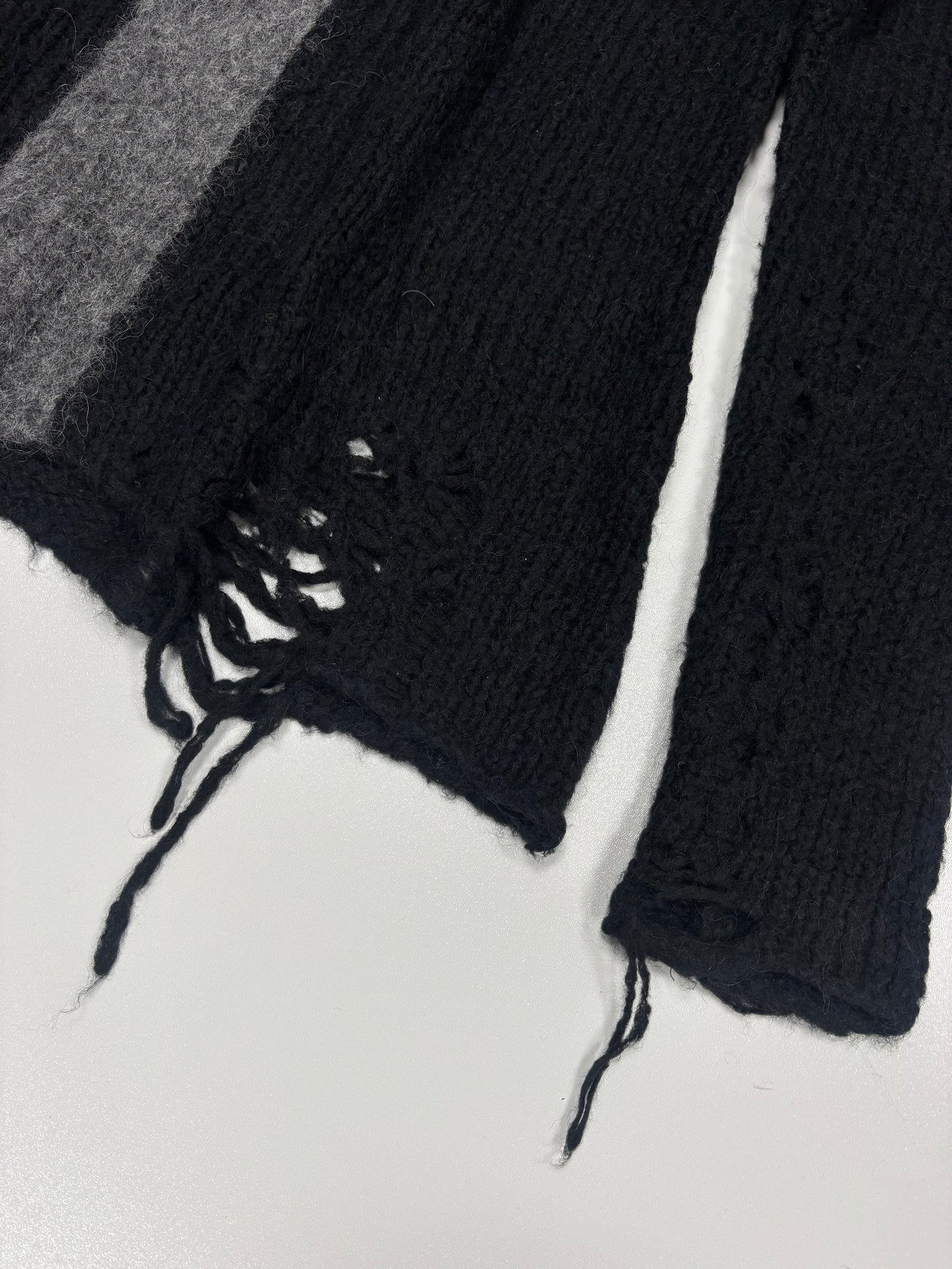 Thom Krom Distressed Knit Sweater (XXL)