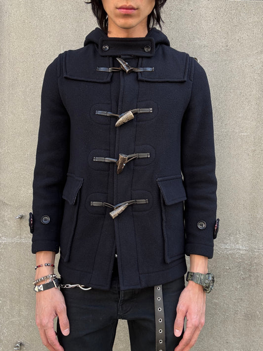 CDG 2009 Military Horn Clasp Wool Parka (XS)