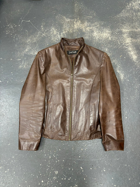 1980s Safak Leather Jacket (M)