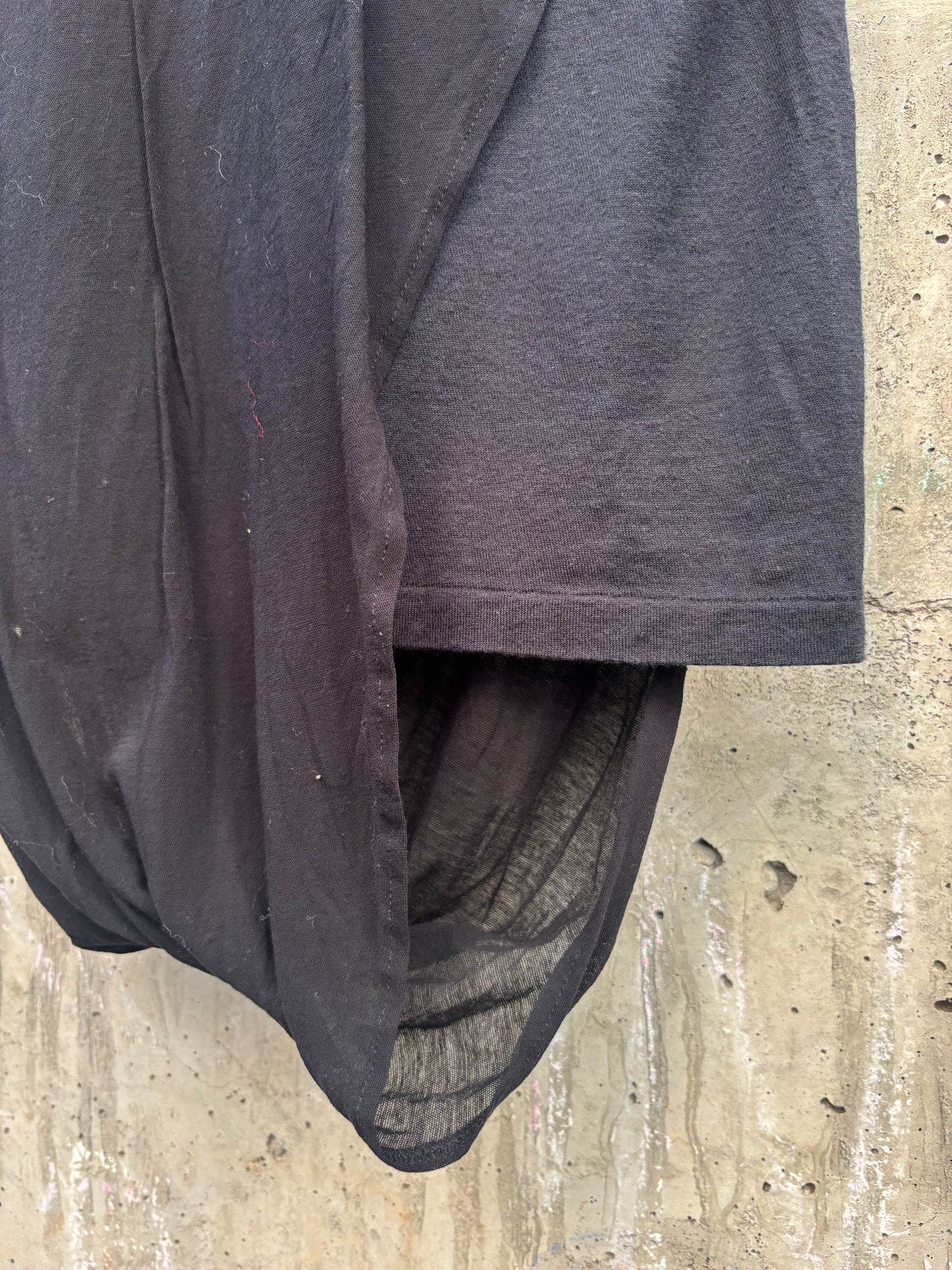 Yohji Yamamoto Noir + Double Layer Shirt (S)