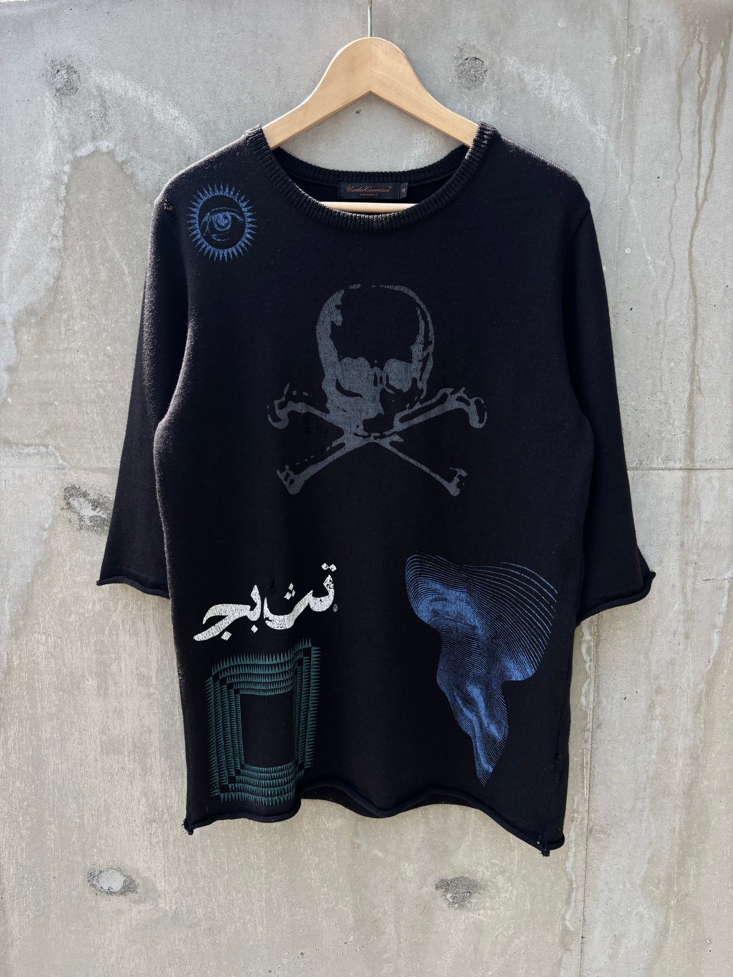 AW/03 Undercover „Paperdoll“ Arabic Sweater (M)