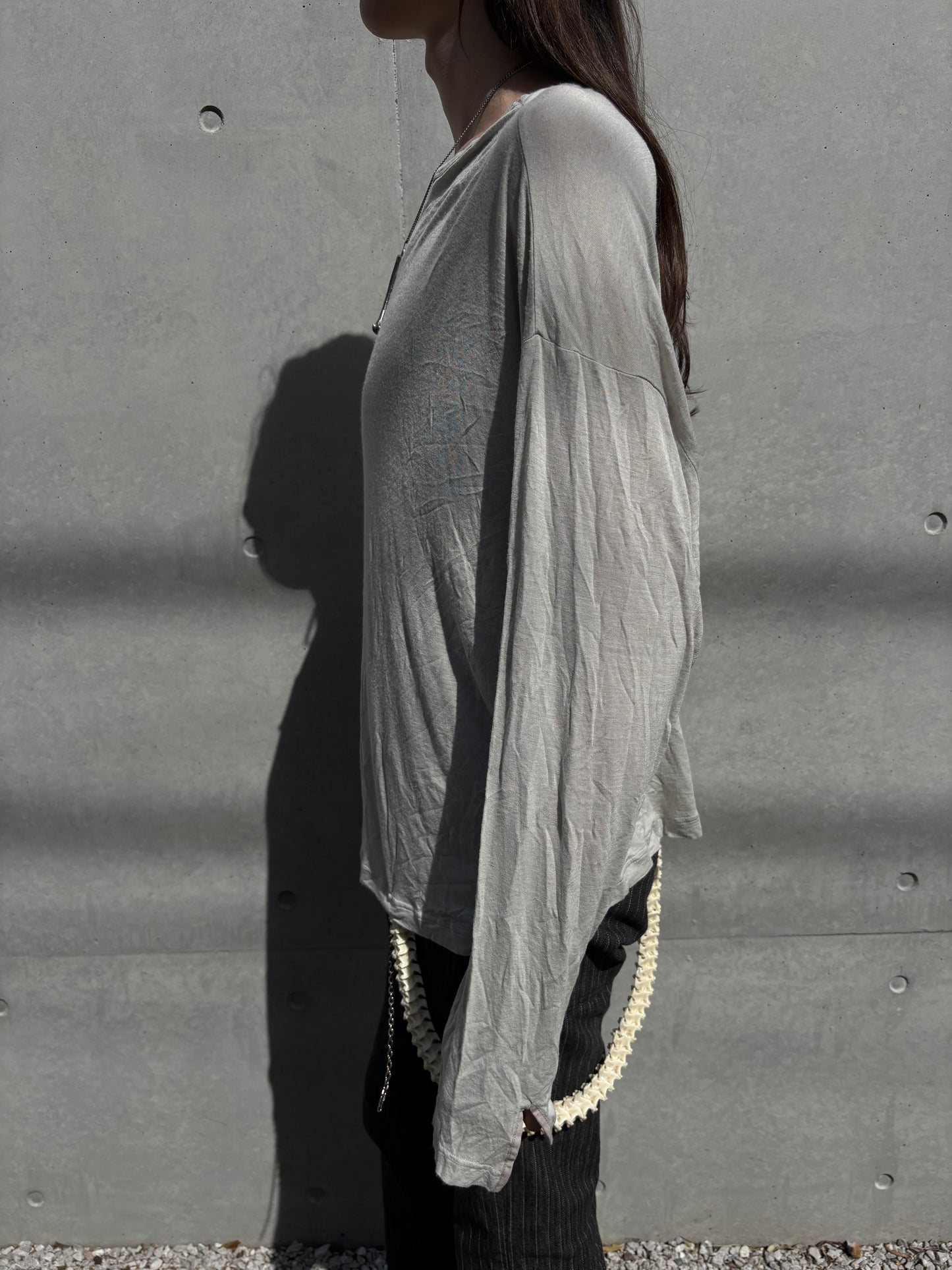 Y‘s by Yohji Yamamoto Flowy Longsleeve (S)