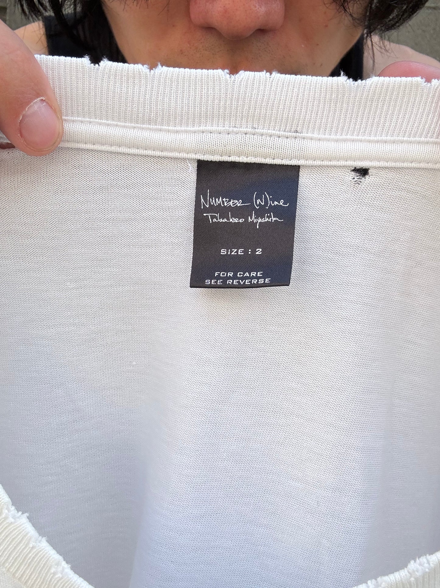 Number (N)ine 2005 World Tour Shirt (M)