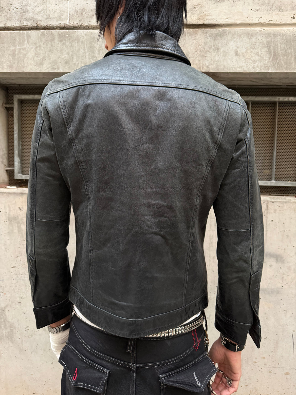 A.S.M. Rider Leather Jacket (S)
