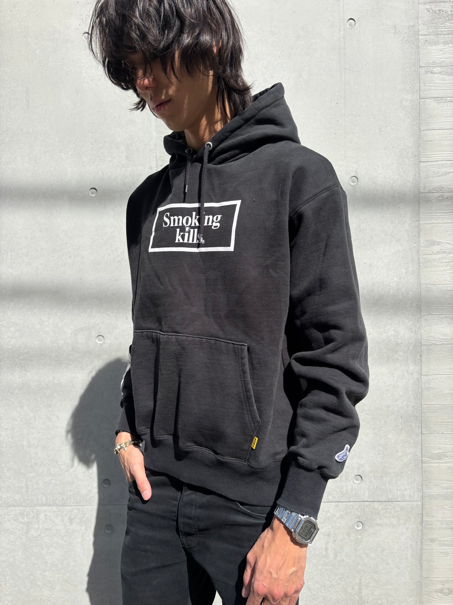 Mihara Yasuhiro Smoking Kills Hoodie (L)