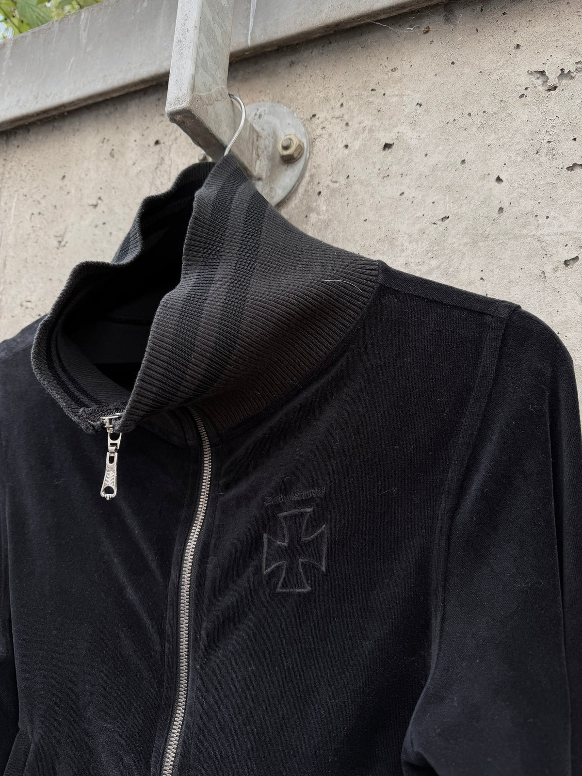 Yasuyuki Ishii Sinister Dexter Velvet Track Jacket (S)
