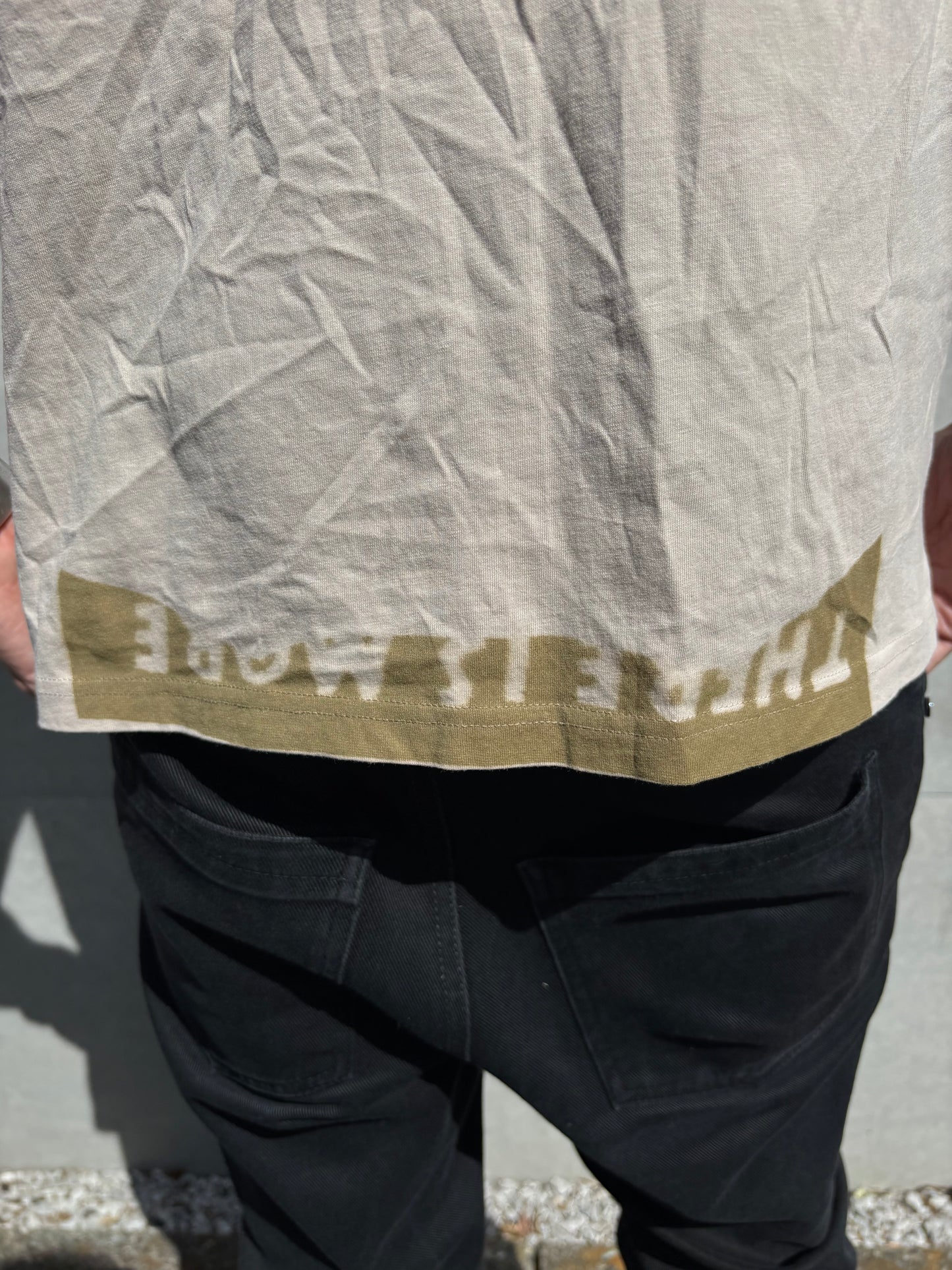 Maison Margiela Written V-neck Tee (M)