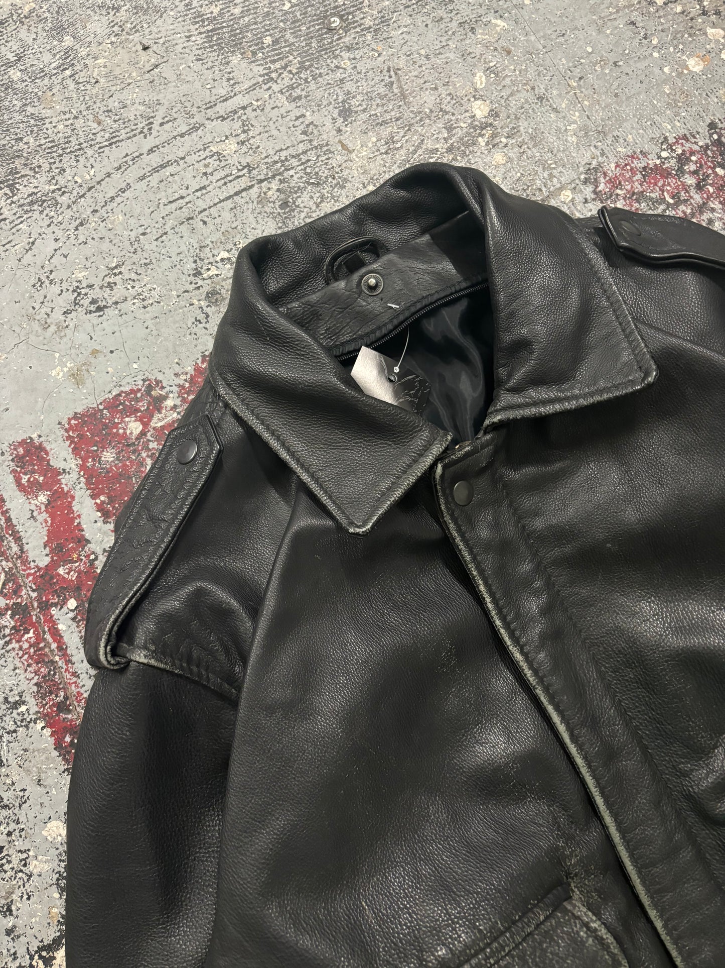 90s Aviator Bomber Jacket