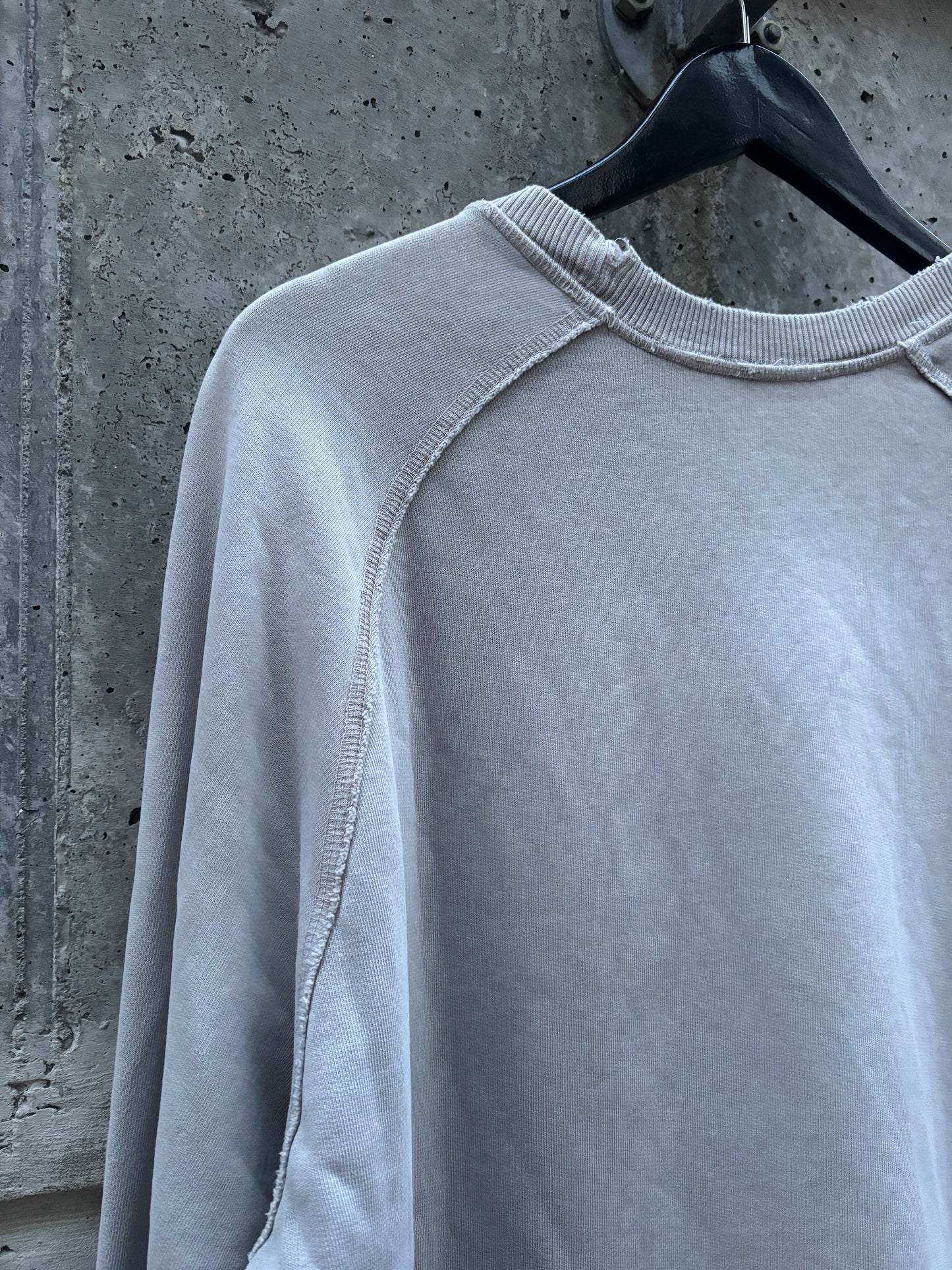 Pierre Balmain Distressed Raglan Sweater (L)