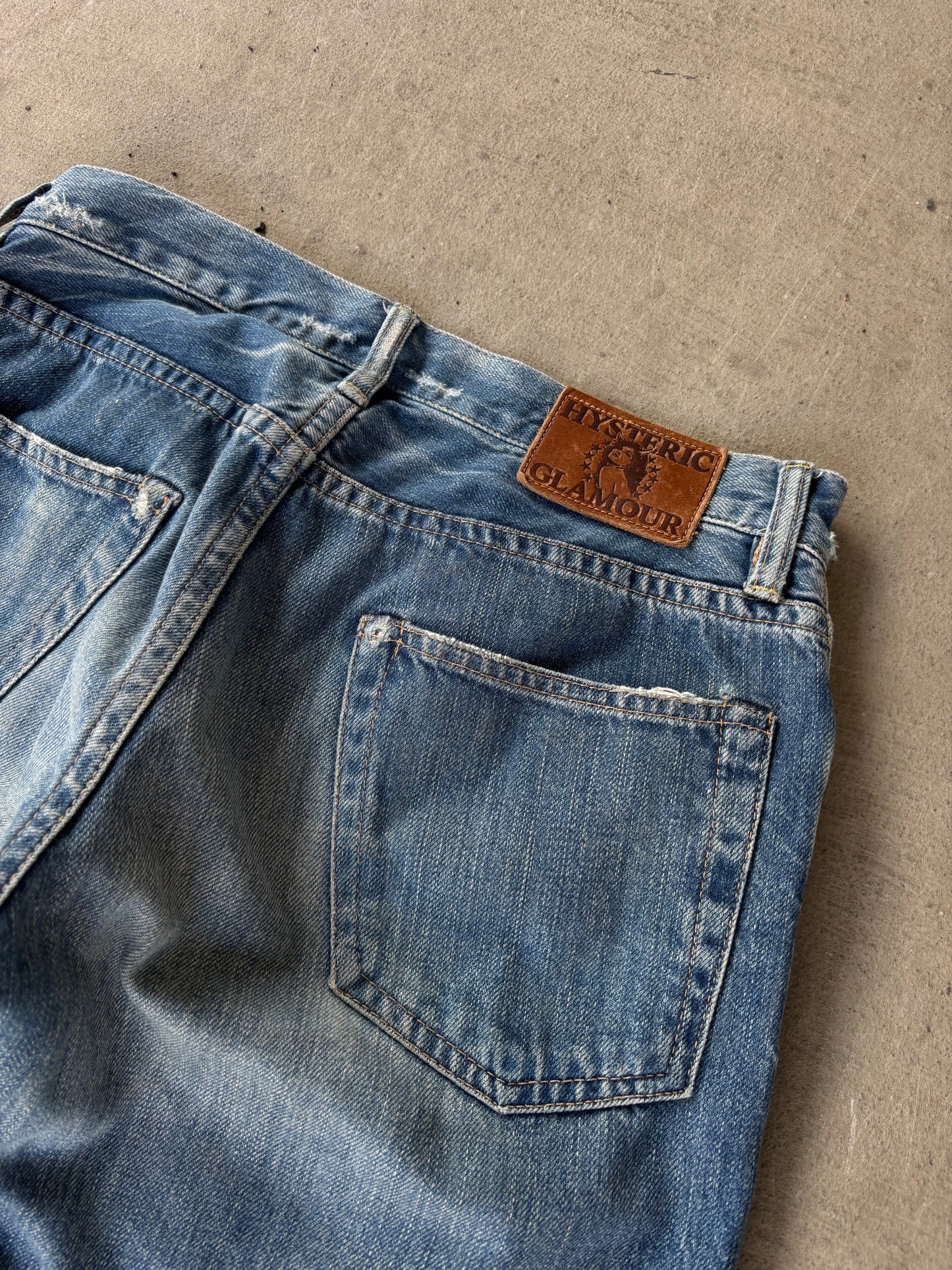 Hysteric Glamour Studded Multipatch Denim (30)