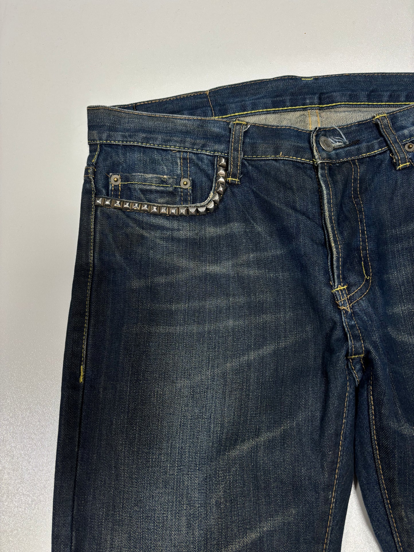 Hysteric Glamour Studded Lightwash Denim (32)