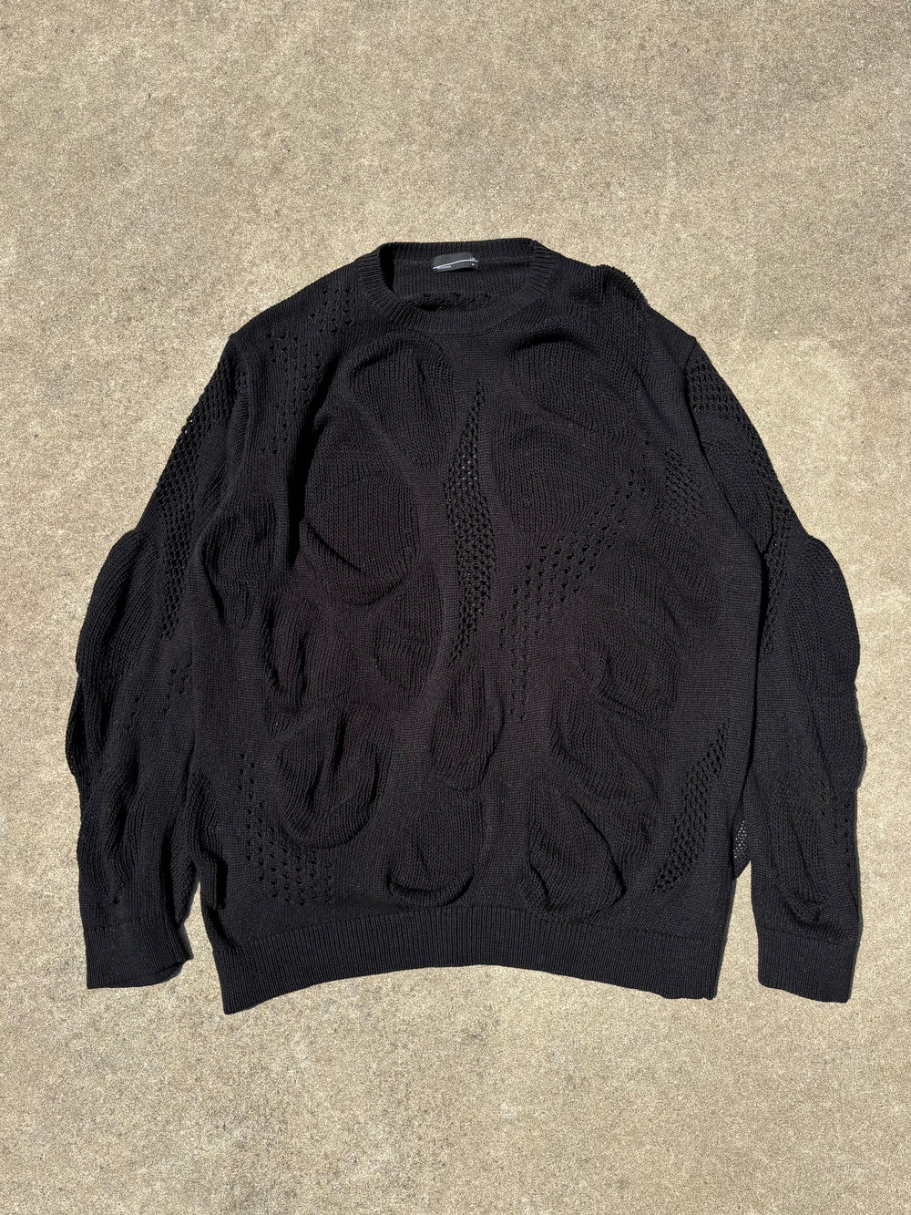 Lad Musician Perforated Sweater  (L)