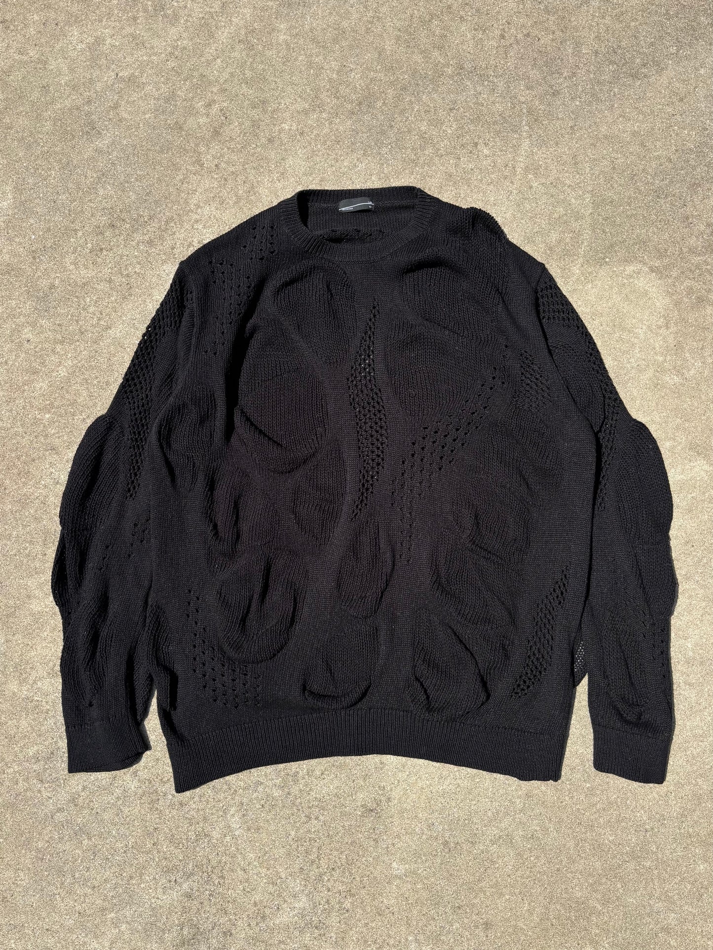 Lad Musician Perforated Sweater  (L)