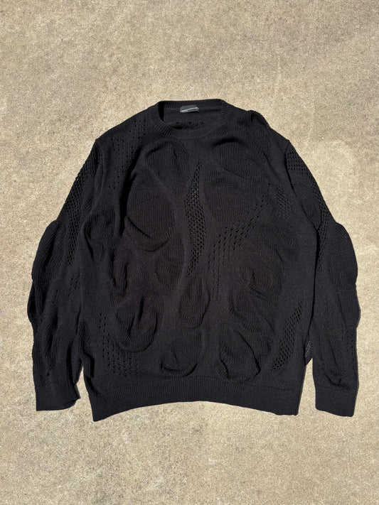 Lad Musician Perforated Sweater  (L)