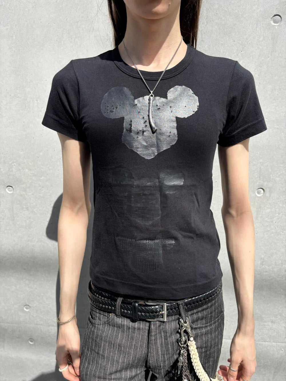 CDG Black Mickey Tee (XS)