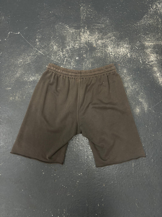 Number (N)ine School of Visual Comedy Brown Sweat Shorts (M)