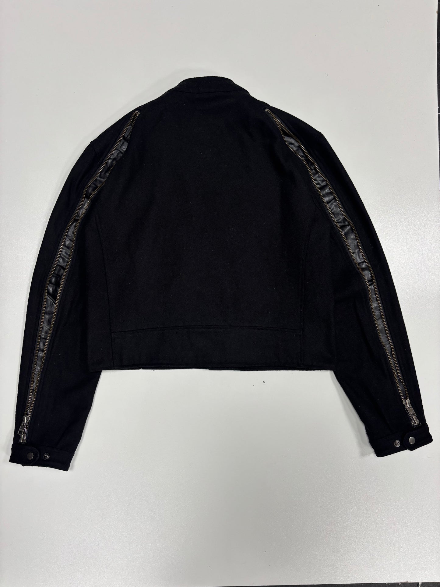 AW14 Yohji Yamamoto Pour Homme Multi Zip Rider Jacket (3)