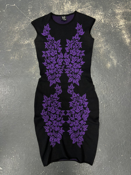 Alexander McQueen Dress Purple Sleeves (S)