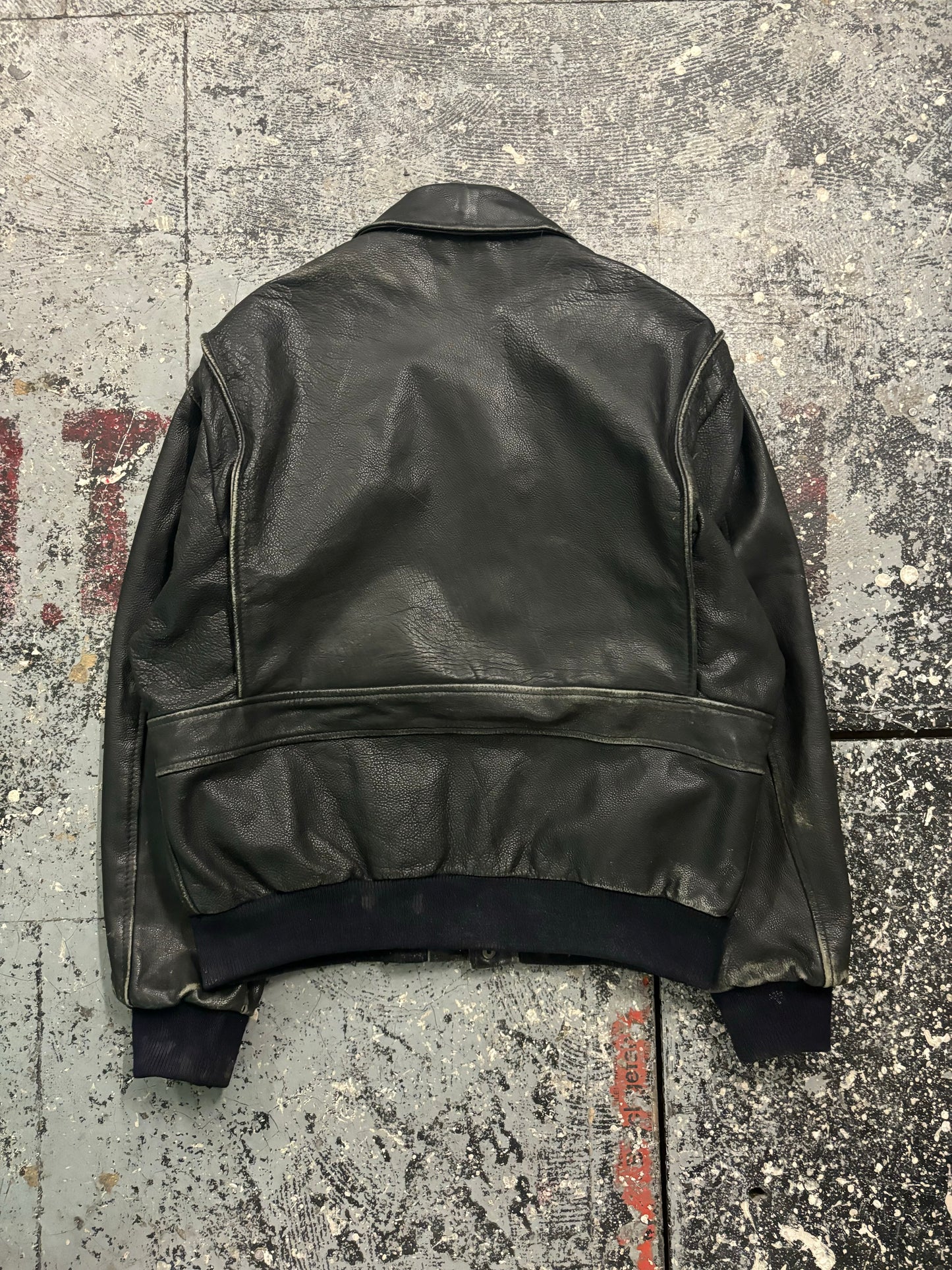 90s Aviator Bomber Jacket