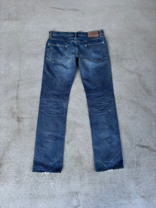 Hysteric Glamour Studded Faded Womens Denim (S)
