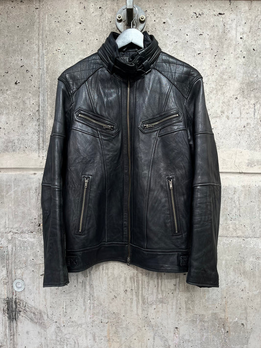 Jackrose Leather Zip Jacket (5)