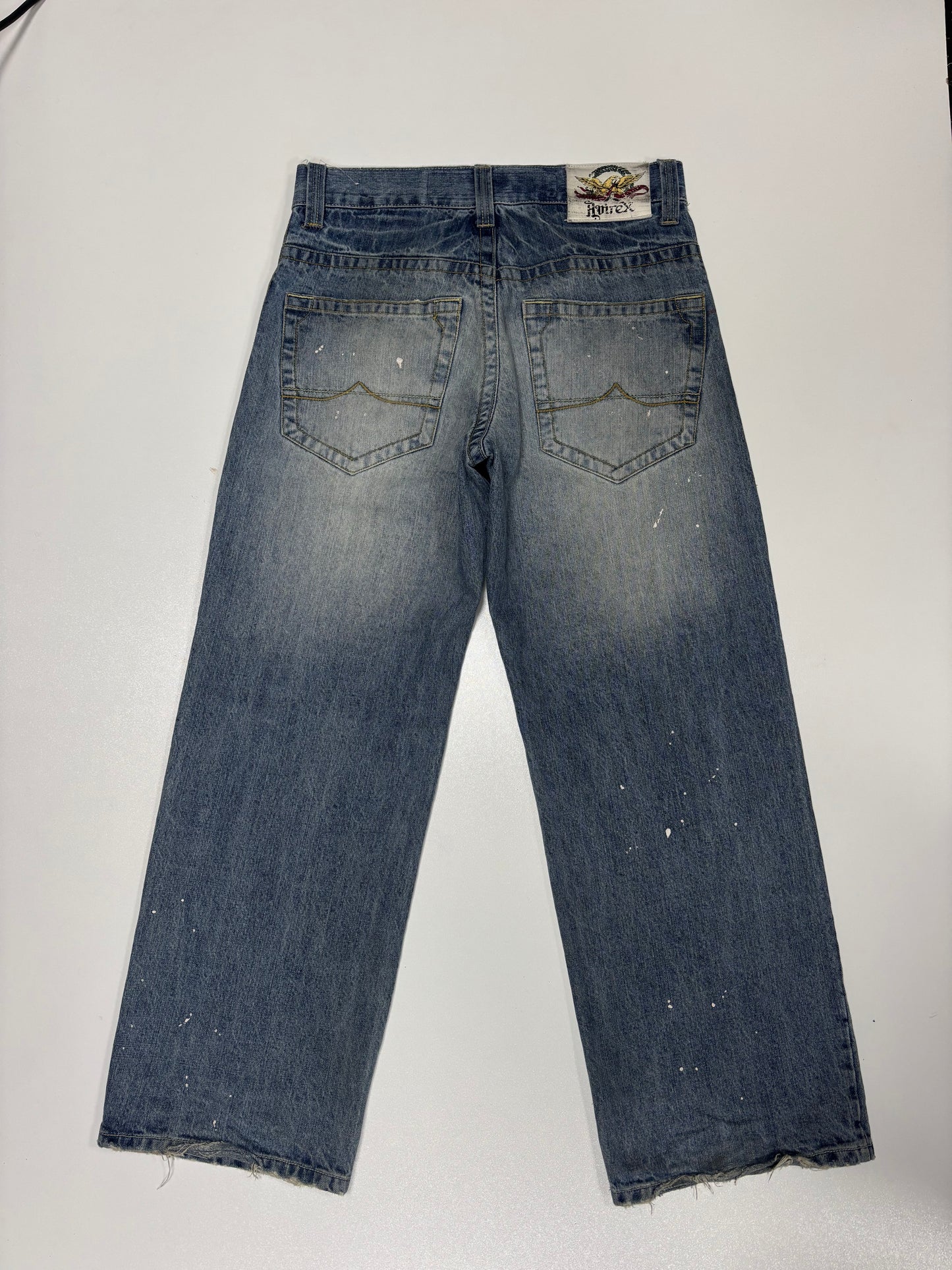 Avirex Distressed Whisker Jeans (32/30)