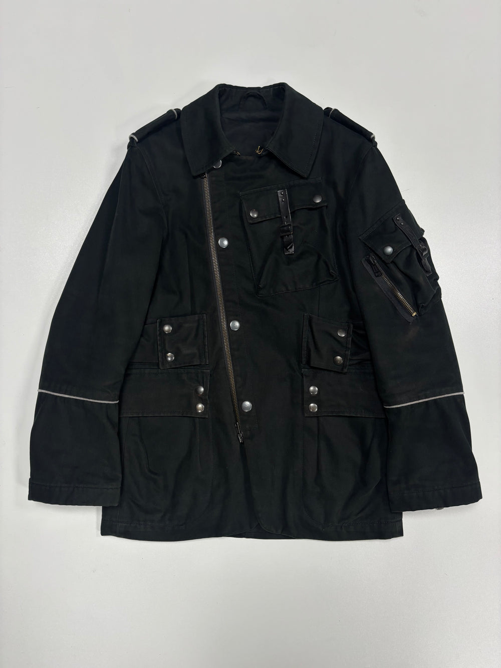 Andrew MacKenzie Cargo Military Jacket (L)