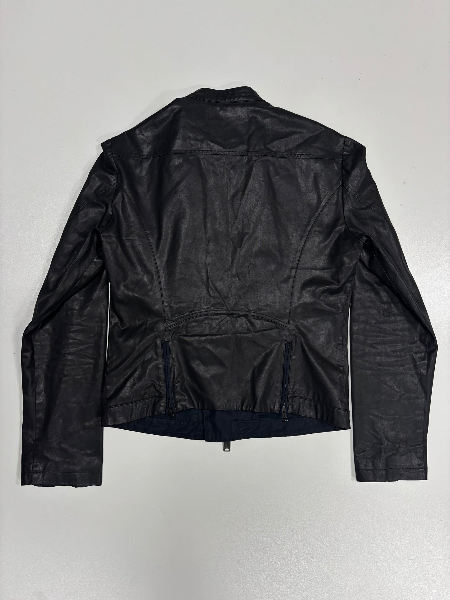 Andrew Mackenzie Waxed Wavy Rider Jacket (L)