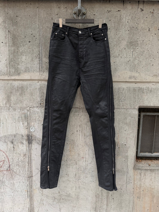 SS/24 Rick Owens Waxed Black DRKSHDW Bolan Denim (32)