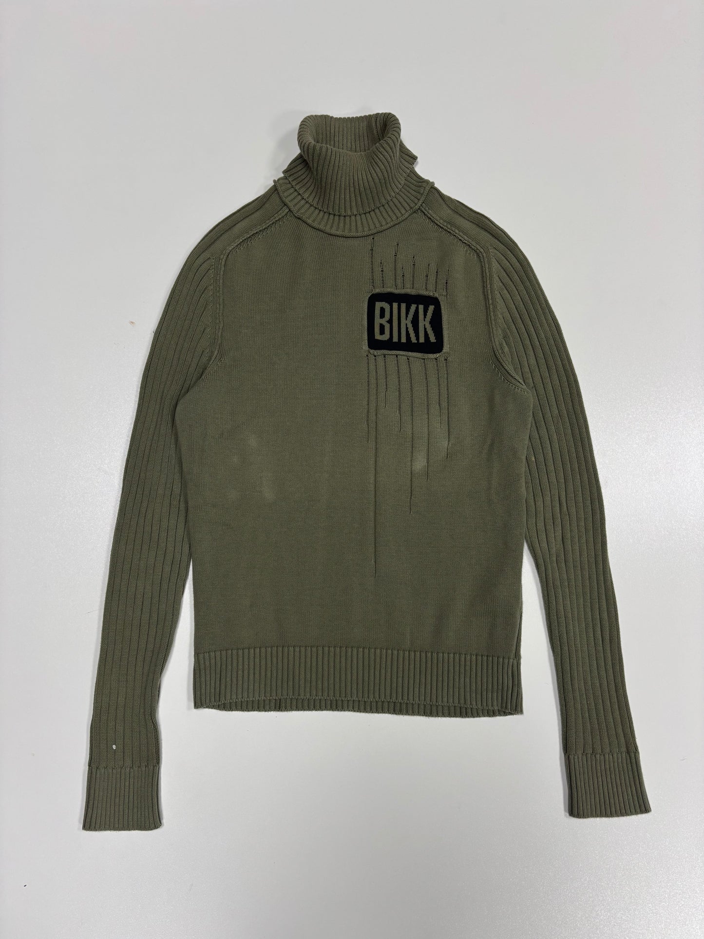 Bikkembergs Distressed Turtleneck (L)