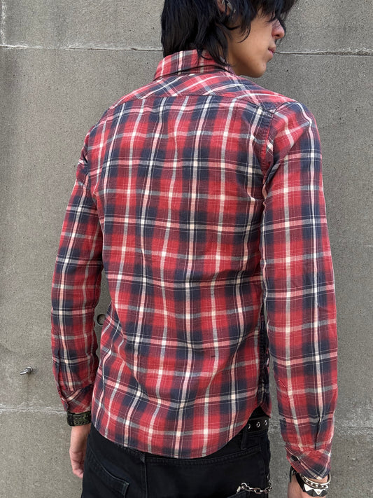 Hysteric Glamour Skull Woodchopper Shirt (M)