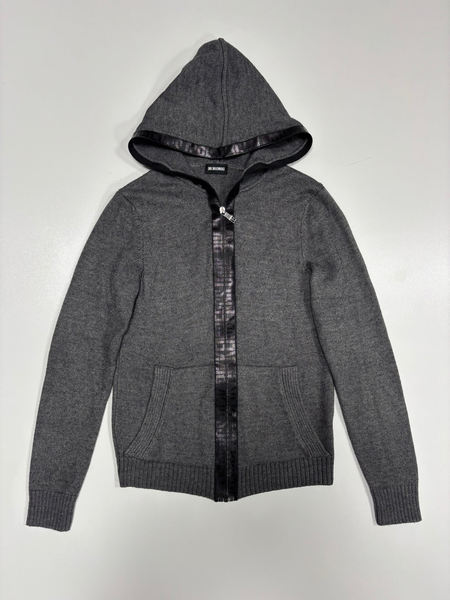 Dirk Bikkembergs Tape Seam Zip Hoodie (46)