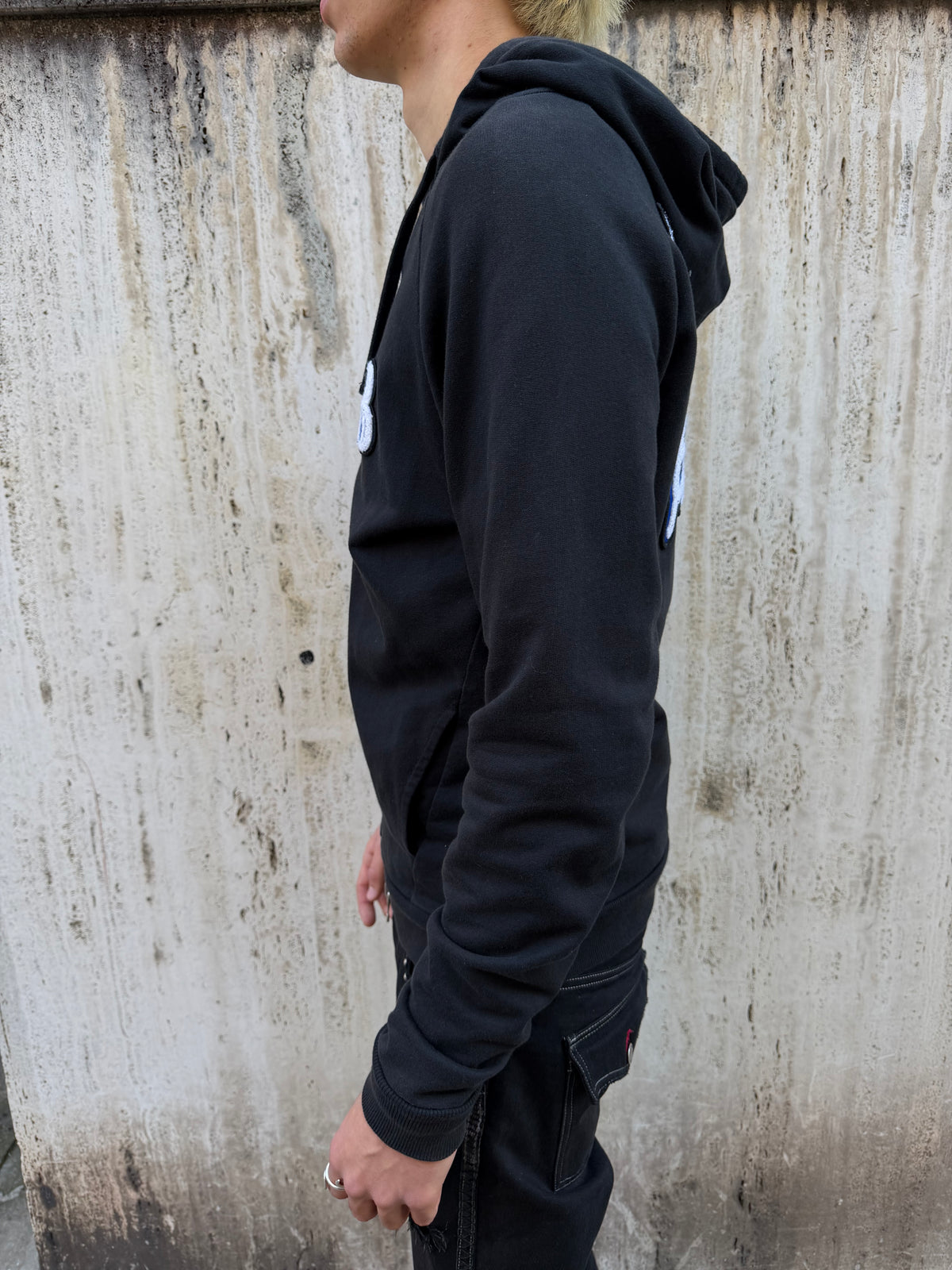 Pierre Balmain Patch Zip Hoodie (48)