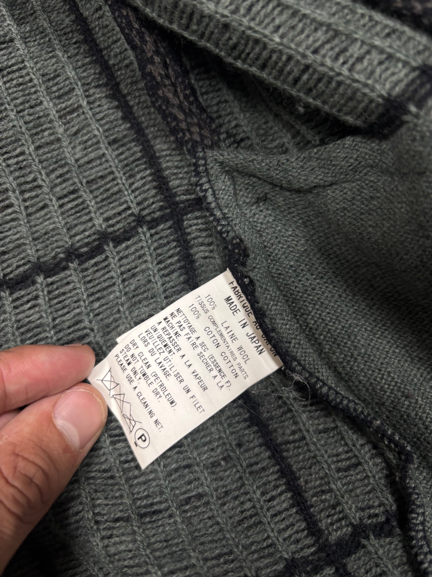 Y‘s by Yohji Yamamoto Slim Fit Tweed Jacket (M)