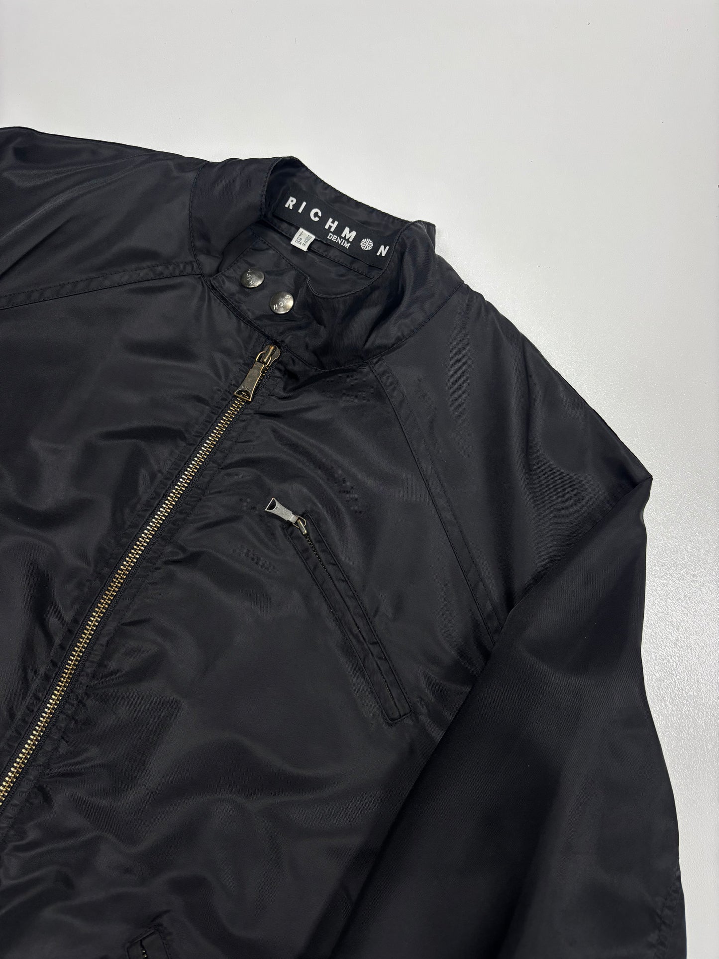 Richmond Denim Nylon Multizip Jacket (46)