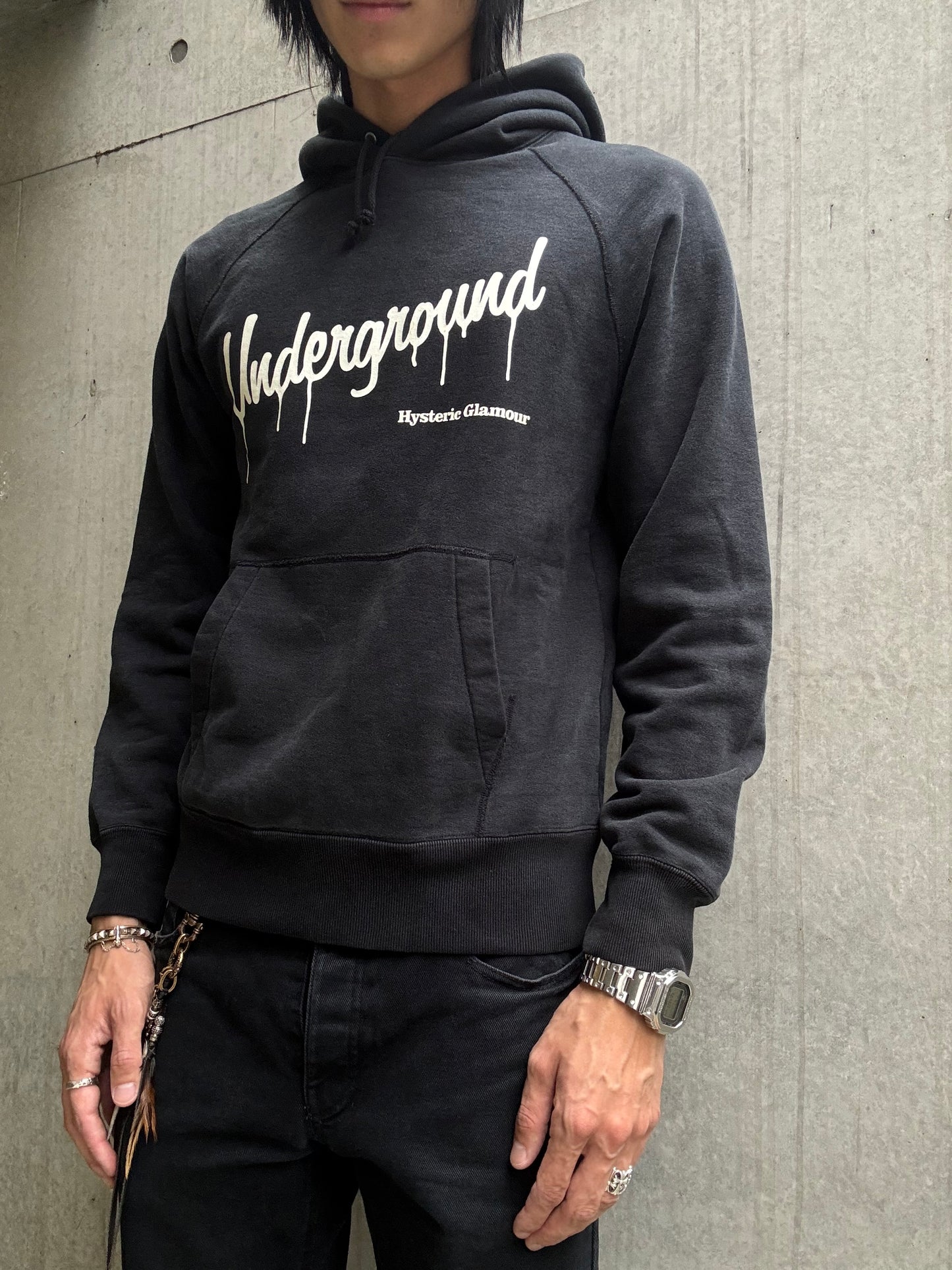 AW/2000 Hysteric Glamour Underground Hoodie (M)