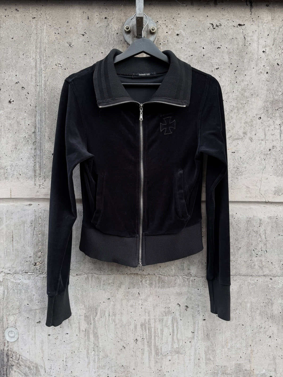 Yasuyuki Ishii Sinister Dexter Velvet Track Jacket (S)