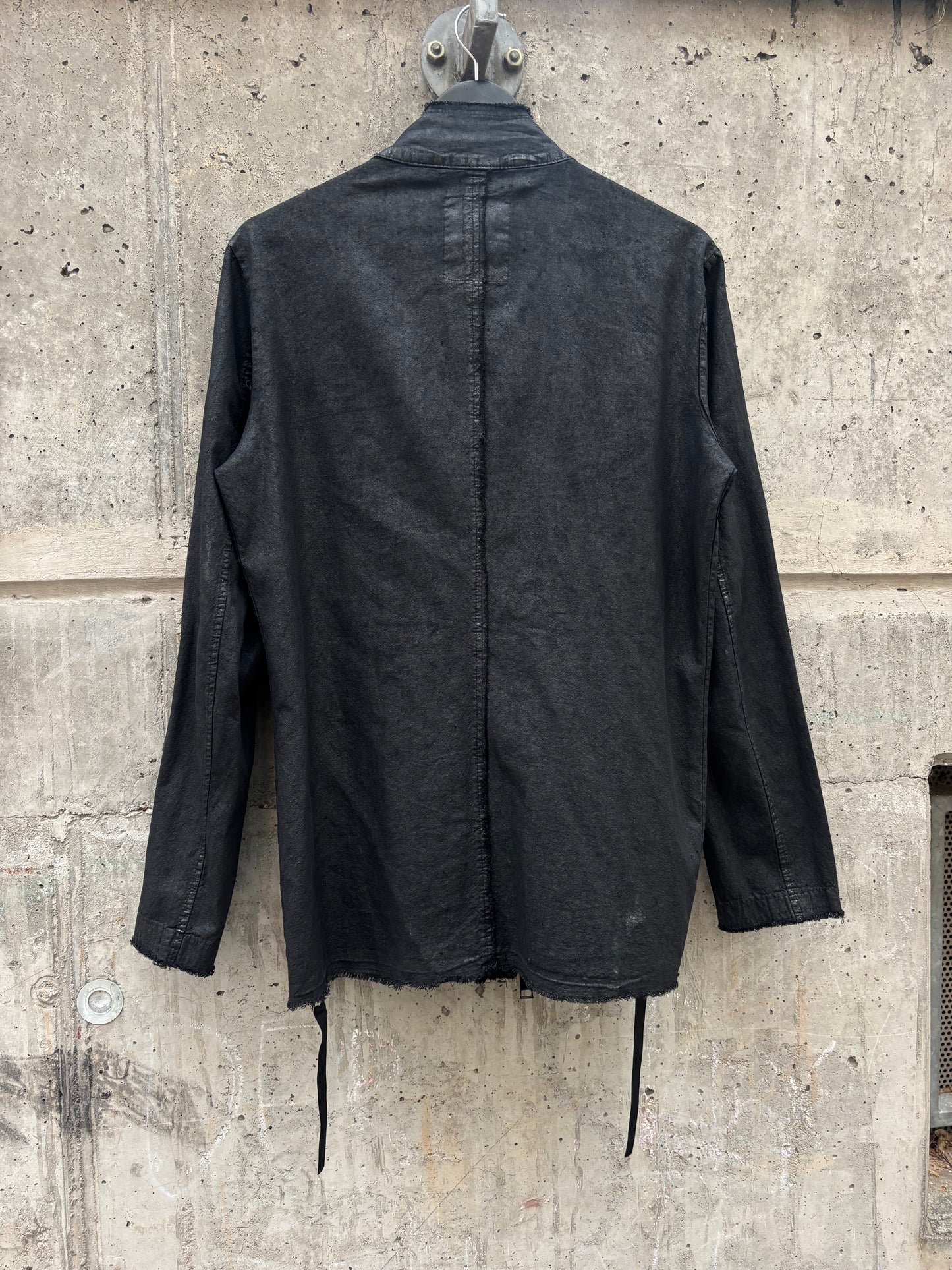 La Haine Inside Us Waxed Tripple Zip Up Jacket (S)