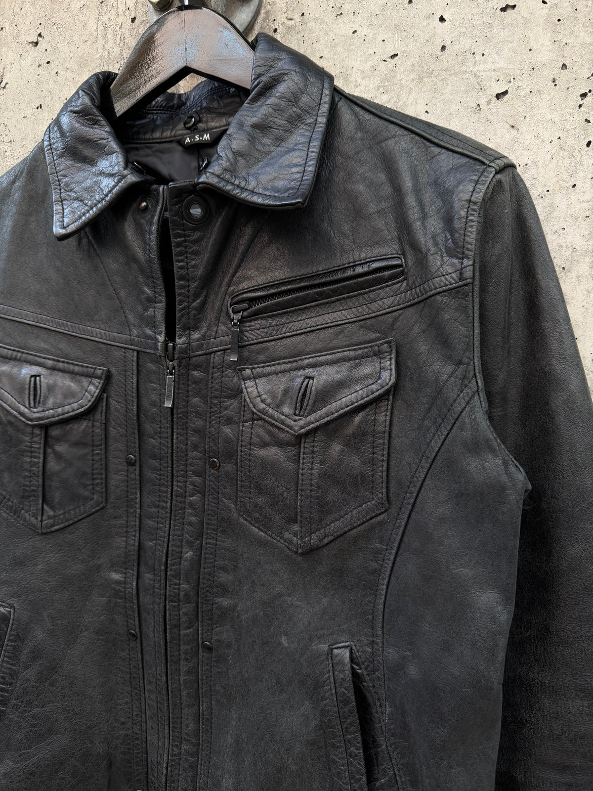 A.S.M. Rider Leather Jacket (S)