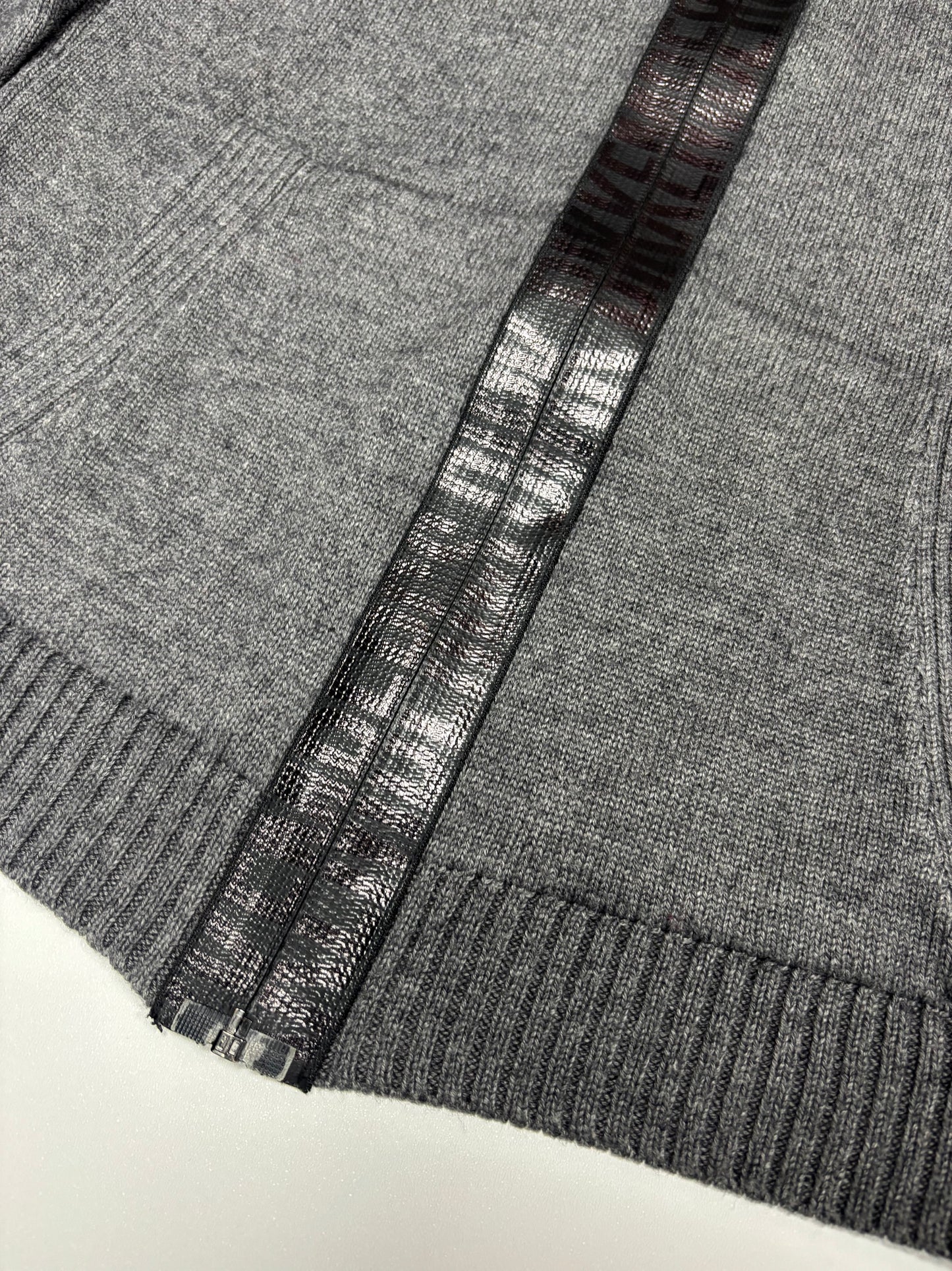 Dirk Bikkembergs Tape Seam Zip Hoodie (46)