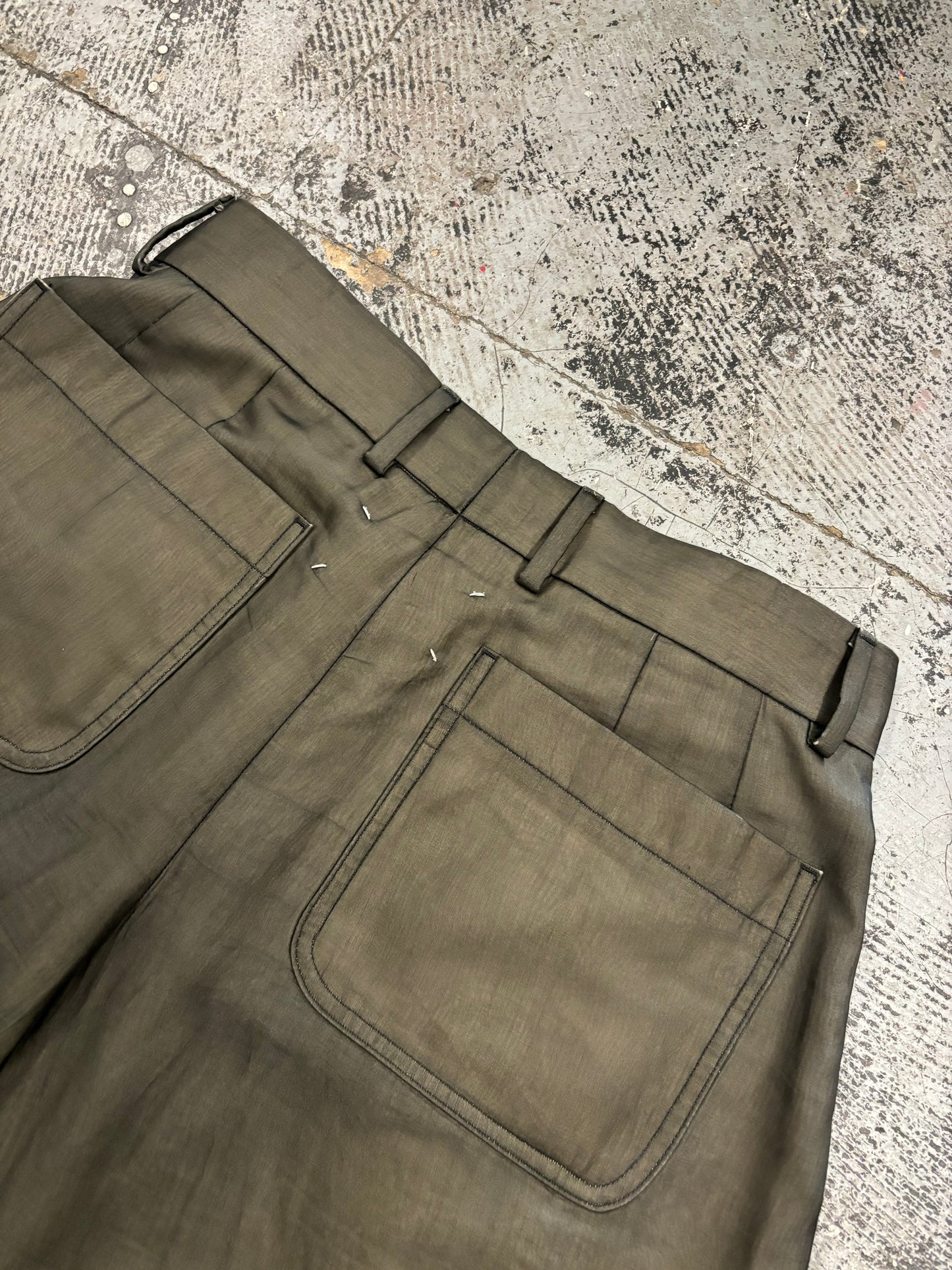 Margiela Mainline Mesh Overlay Shorts (31)