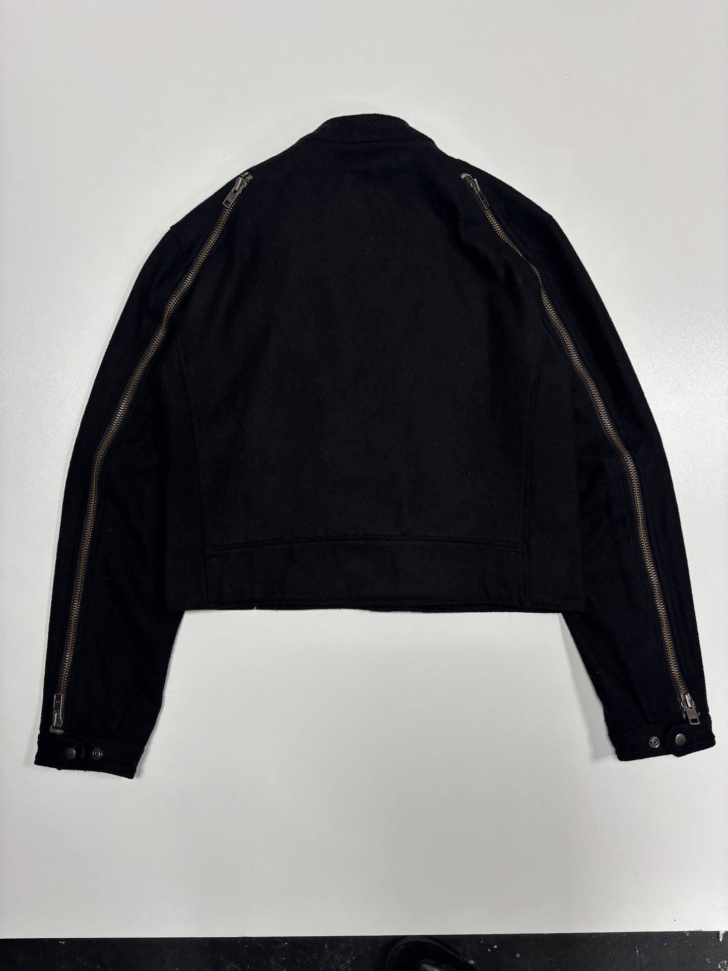 AW14 Yohji Yamamoto Pour Homme Multi Zip Rider Jacket (3)
