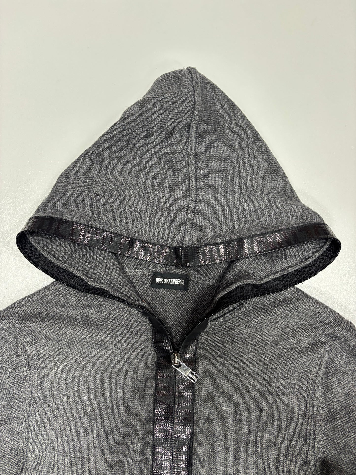 Dirk Bikkembergs Tape Seam Zip Hoodie (46)