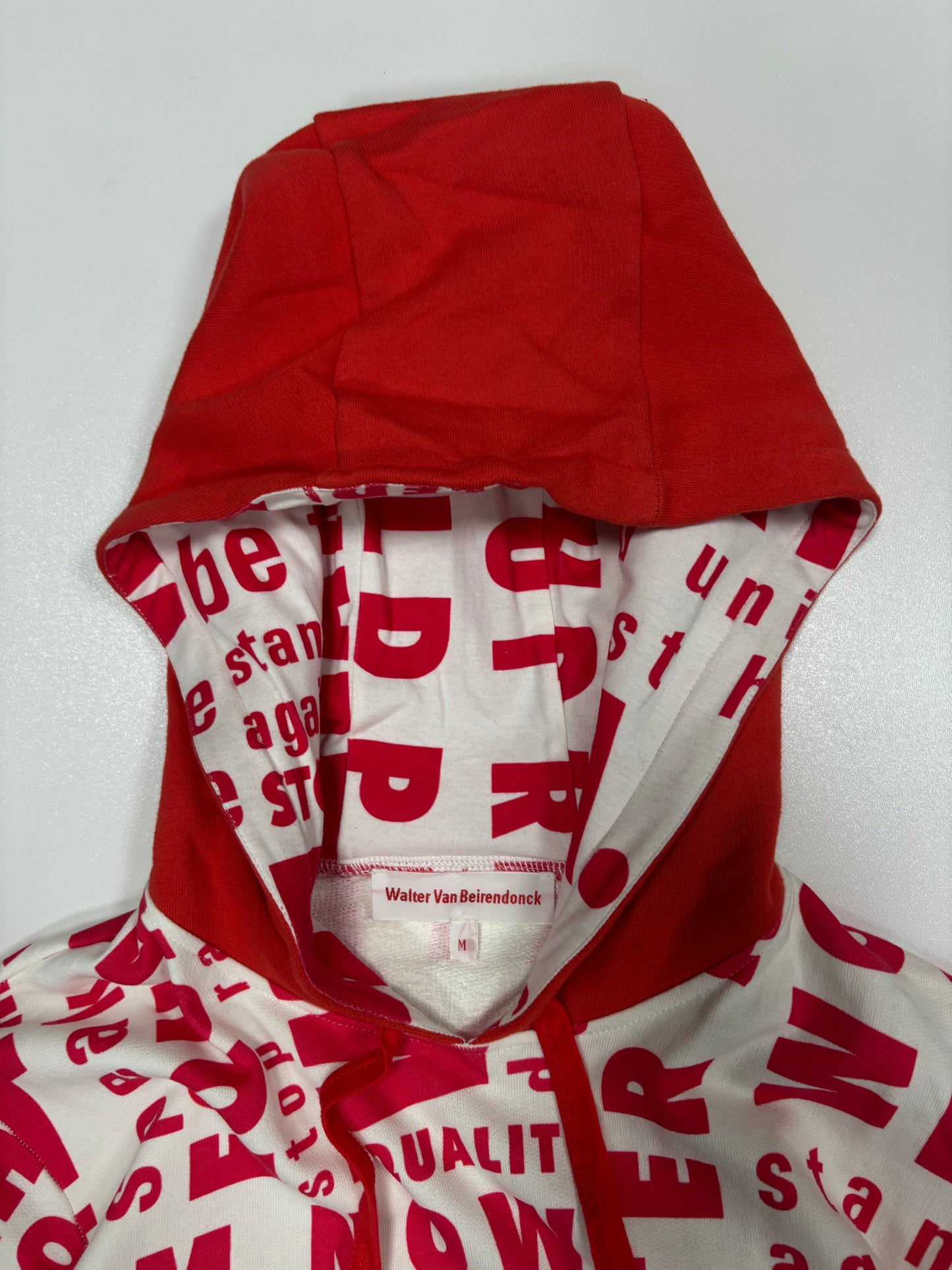 Walter van Beirendonck War Hoodie (S)