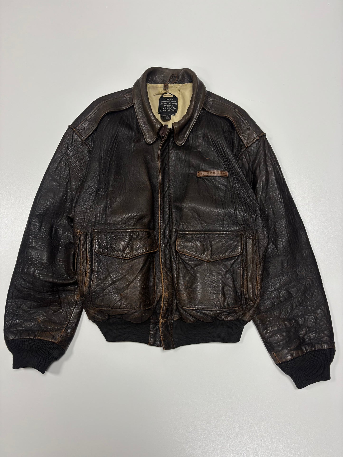 Avirex American Spirit Backprint Bomber (XL)